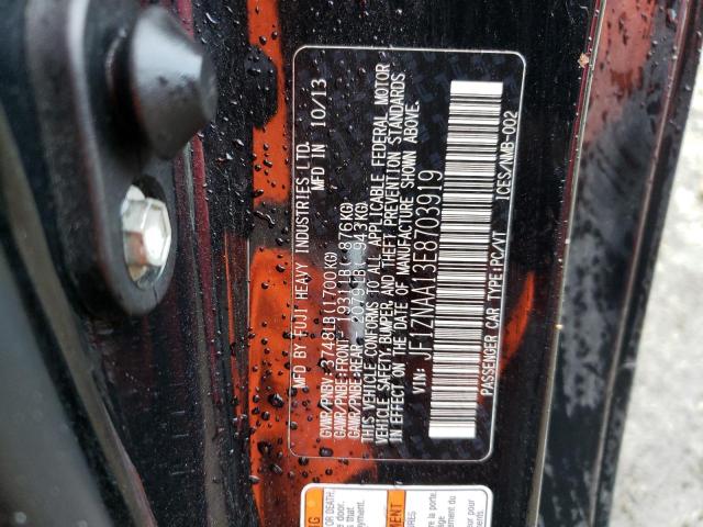 JF1ZNAA13E8703919 - 2014 TOYOTA SCION FR-S 黑色 照片 12