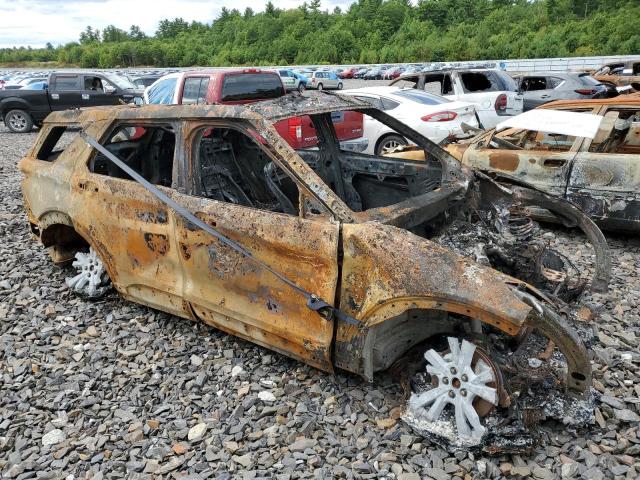 1FMSK8DH6MGA76512 - 2021 FORD EXPLORER XLT Verbrannt Foto 4