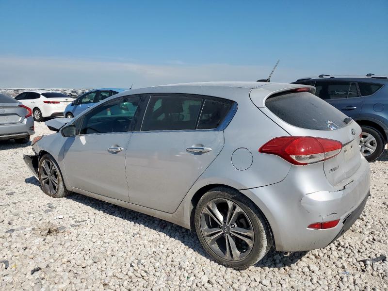 KNAFX5A88G5491337 - 2016 KIA FORTE EX SILVER photo 2