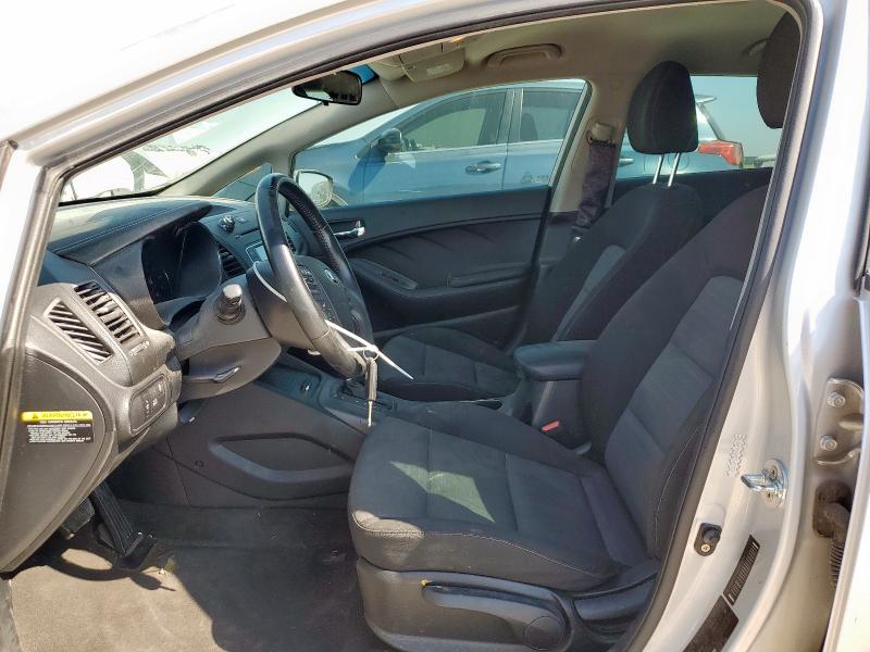 KNAFX5A88G5491337 - 2016 KIA FORTE EX SILVER photo 7