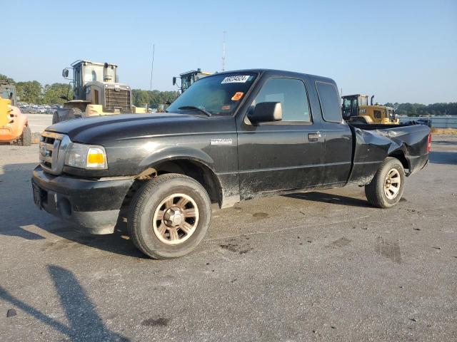 1FTKR1EE0BPB20643 - 2011 FORD RANGER SUPER CAB BLACK photo 1