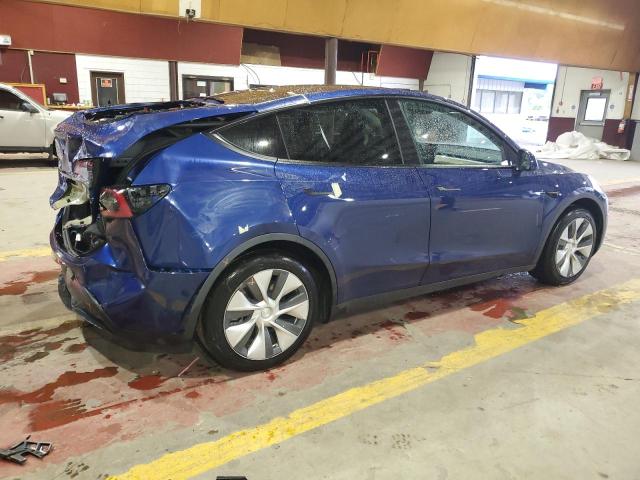 7SAYGAEE1PF972312 - 2023 TESLA MODEL Y BLUE photo 3