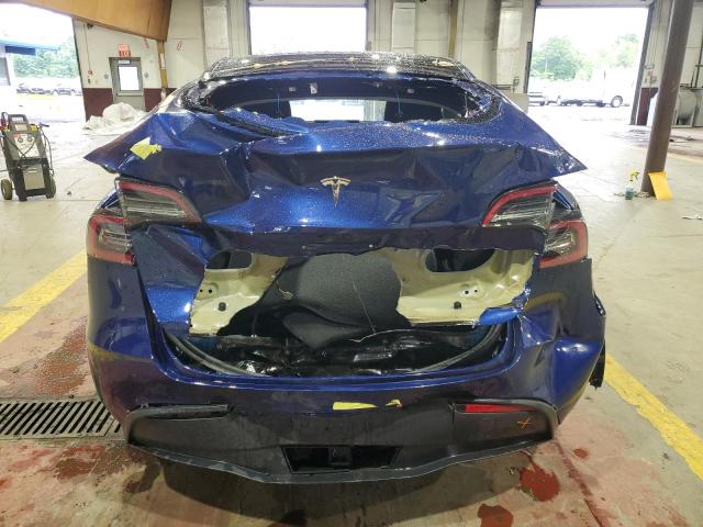 7SAYGAEE1PF972312 - 2023 TESLA MODEL Y BLUE photo 6