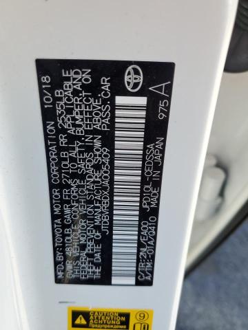 JTDBVRBDXJA005409 - 2018 TOYOTA MIRAI WHITE photo 13