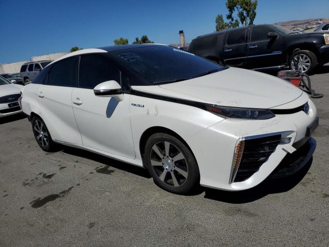 JTDBVRBDXJA005409 - 2018 TOYOTA MIRAI WHITE photo 4