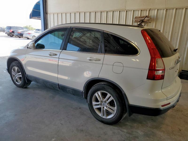 5J6RE3H70AL005141 - 2010 HONDA CR-V EXL 白色 照片 2