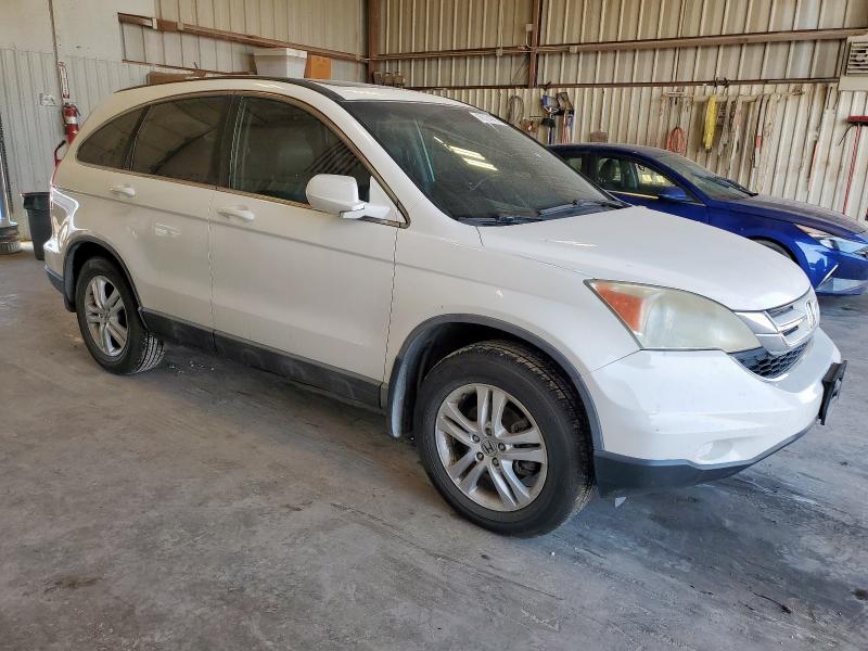 5J6RE3H70AL005141 - 2010 HONDA CR-V EXL 白色 照片 4