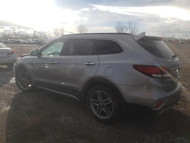 KM8SNDHF2HU182021 - 2017 HYUNDAI SANTA FE SE GRAY photo 2