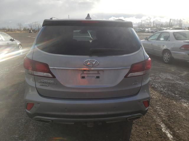 KM8SNDHF2HU182021 - 2017 HYUNDAI SANTA FE SE GRAY photo 6