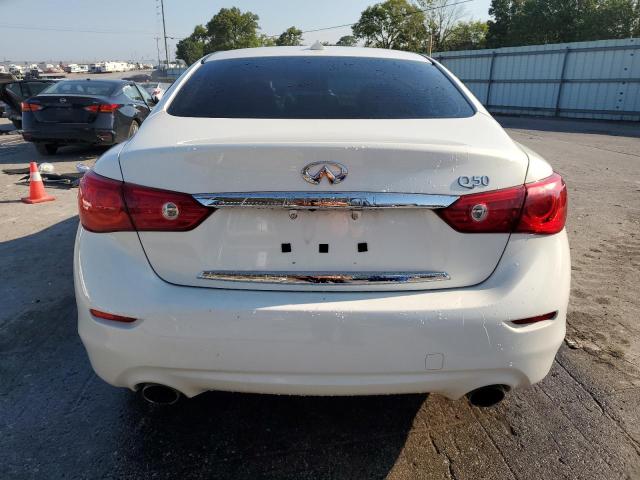 JN1BV7AP1FM358579 - 2015 INFINITI Q50 BASE თეთრი ფოტო 6