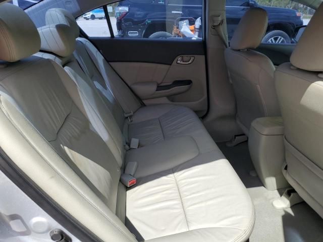 2HGFB2F94CH548817 - 2012 HONDA CIVIC EXL ვერცხლისფერი ფოტო 10