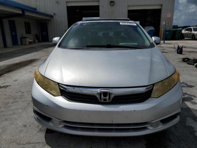 2HGFB2F94CH548817 - 2012 HONDA CIVIC EXL ვერცხლისფერი ფოტო 5