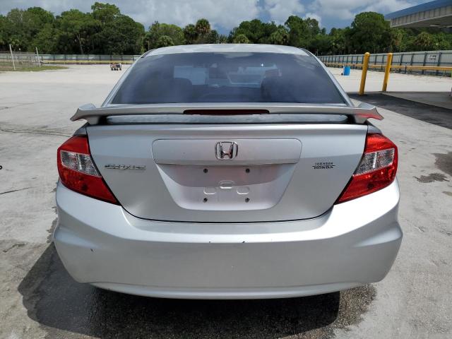 2HGFB2F94CH548817 - 2012 HONDA CIVIC EXL ვერცხლისფერი ფოტო 6