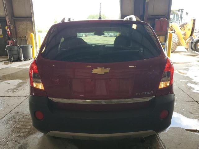 3GNAL2EK1FS516734 - 2015 CHEVROLET CAPTIVA LS RED photo 6