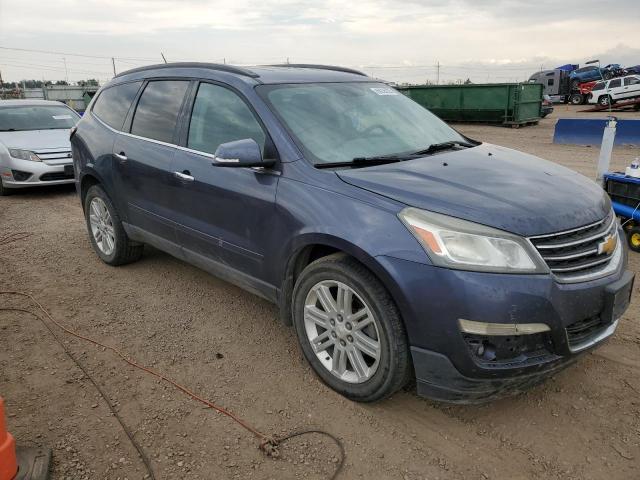 1GNKVGKD5EJ140461 - 2014 CHEVROLET TRAVERSE LT 蓝色 照片 4