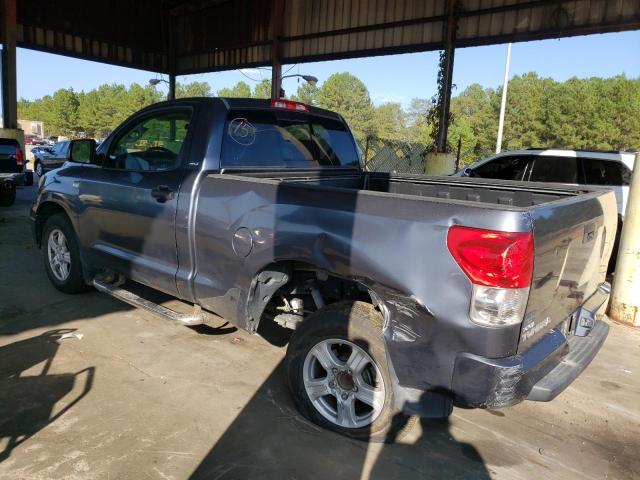 5TFJT52197X001874 - 2007 TOYOTA TUNDRA GRAY photo 2