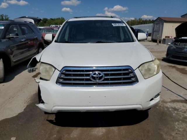 JTEES42A282096853 - 2008 TOYOTA HIGHLANDER LIMITED WHITE photo 5