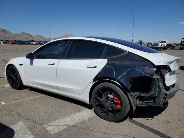 5YJ3E1EB9JF082330 - 2018 TESLA MODEL 3 WHITE photo 2