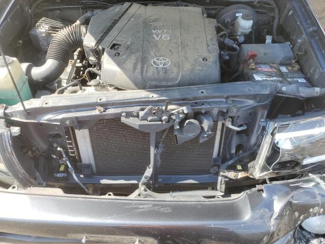 3TMJU4GNXBM116341 - 2011 TOYOTA TACOMA DOUBLE CAB PRERUNNER GRAY photo 11