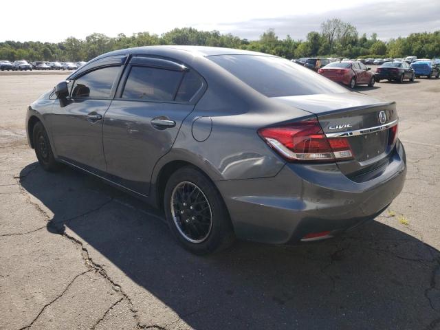 2HGFB2F50DH559960 - 2013 HONDA CIVIC LX CHARCOAL photo 2