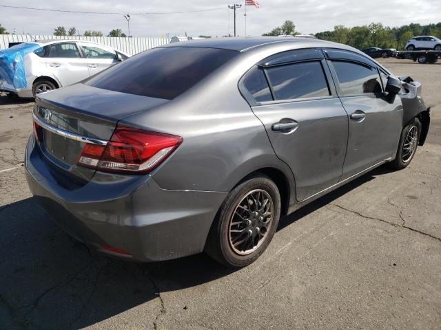 2HGFB2F50DH559960 - 2013 HONDA CIVIC LX CHARCOAL photo 3