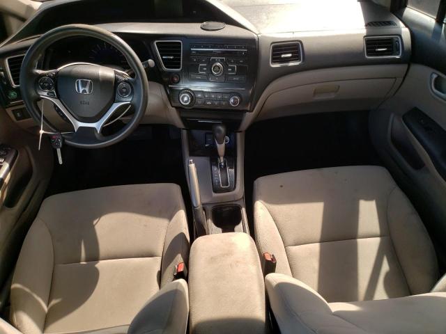 2HGFB2F50DH559960 - 2013 HONDA CIVIC LX CHARCOAL photo 8