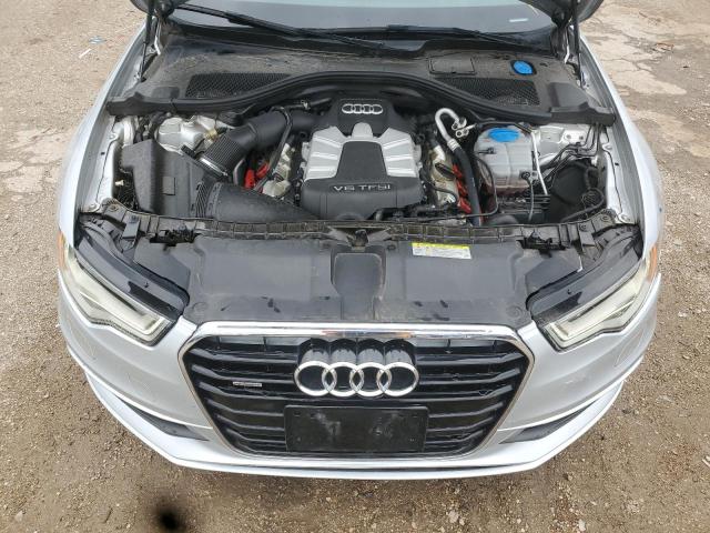 WAUHGAFC6DN079055 - 2013 AUDI A6 PRESTIGE Srebrny zdjęcie 11