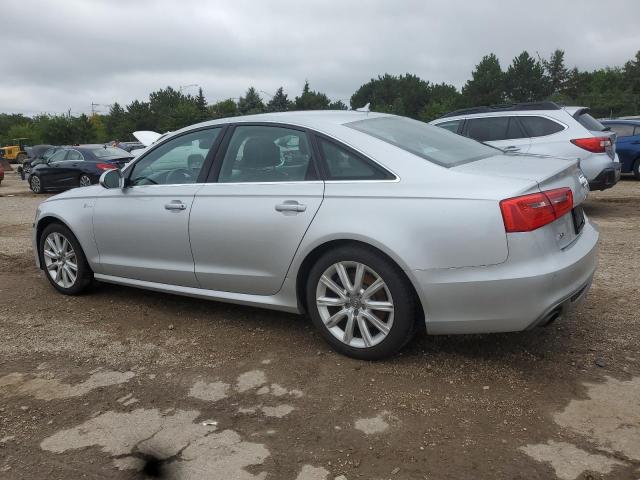 WAUHGAFC6DN079055 - 2013 AUDI A6 PRESTIGE Srebrny zdjęcie 2