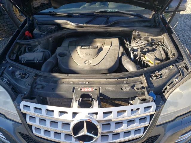 4JGBB8GB8BA740476 - 2011 MERCEDES-BENZ ML 350 4MATIC CHARCOAL photo 12