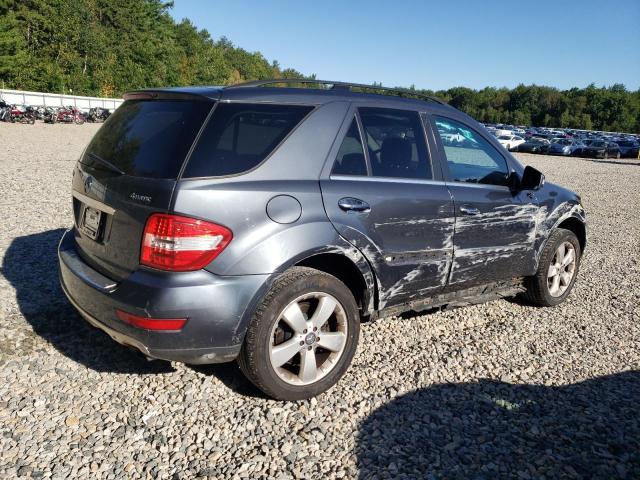 4JGBB8GB8BA740476 - 2011 MERCEDES-BENZ ML 350 4MATIC CHARCOAL photo 3