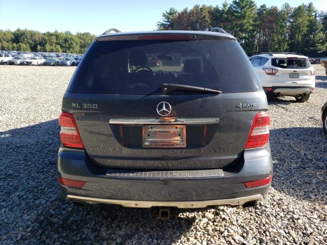 4JGBB8GB8BA740476 - 2011 MERCEDES-BENZ ML 350 4MATIC CHARCOAL photo 6