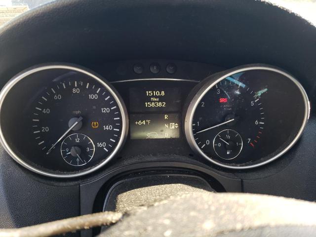 4JGBB8GB8BA740476 - 2011 MERCEDES-BENZ ML 350 4MATIC CHARCOAL photo 9