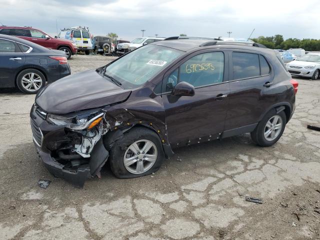 KL7CJLSB8MB315484 - 2021 CHEVROLET TRAX 1LT PURPLE photo 1