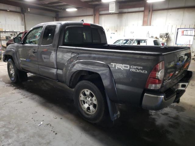 5TFUU4EN0FX129373 - 2015 TOYOTA TACOMA ACCESS CAB ნაცრისფერი ფოტო 2