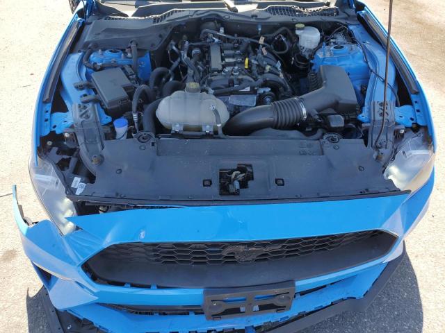 1FA6P8TH9P5102213 - 2023 FORD MUSTANG BLUE photo 11