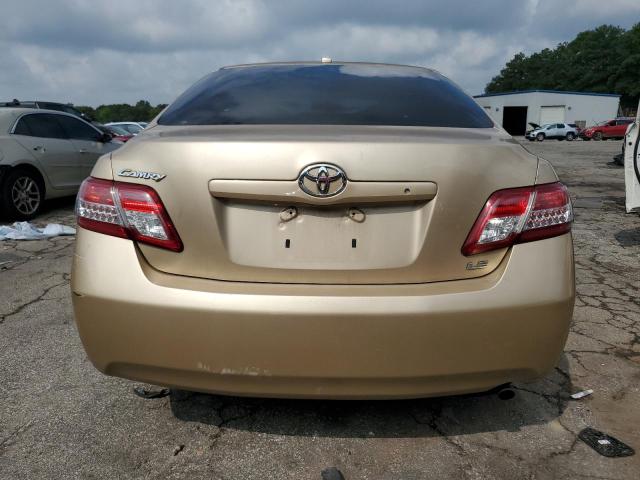 4T1BF3EK7BU128830 - 2011 TOYOTA CAMRY BASE Бежевий фото 6