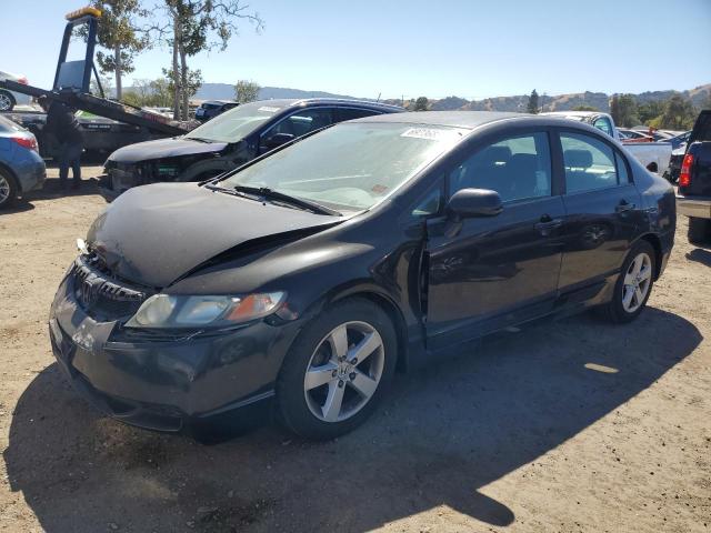 19XFA16659E035176 - 2009 HONDA CIVIC LX-S BLACK photo 1