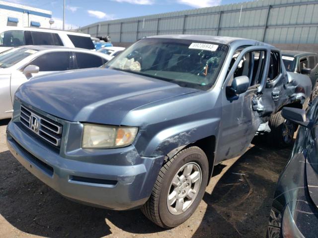 2HJYK16456H540943 - 2006 HONDA RIDGELINE RTS TURQUOISE photo 1