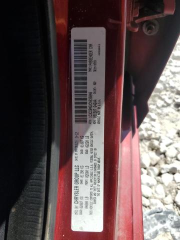 1C3CCBAG2CN235846 - 2012 CHRYSLER 200 LX RED photo 12