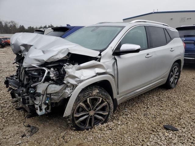 3GKALXEX5JL267427 - 2018 GMC TERRAIN DENALI SILVER photo 1