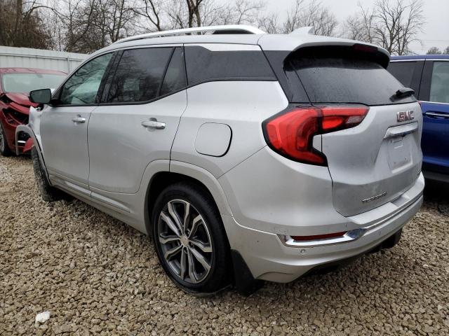 3GKALXEX5JL267427 - 2018 GMC TERRAIN DENALI SILVER photo 2