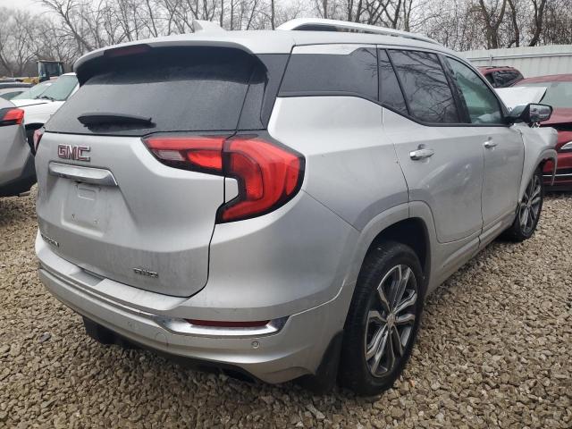 3GKALXEX5JL267427 - 2018 GMC TERRAIN DENALI SILVER photo 3