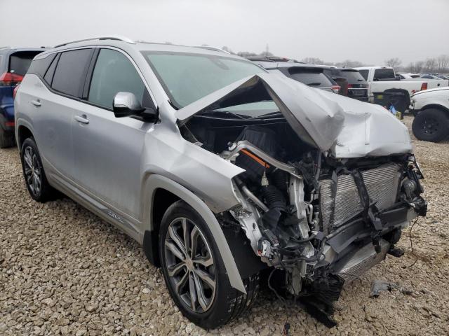 3GKALXEX5JL267427 - 2018 GMC TERRAIN DENALI SILVER photo 4