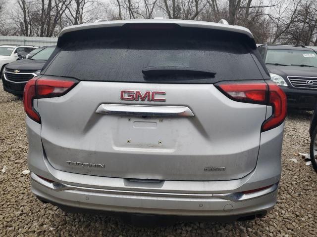 3GKALXEX5JL267427 - 2018 GMC TERRAIN DENALI SILVER photo 6