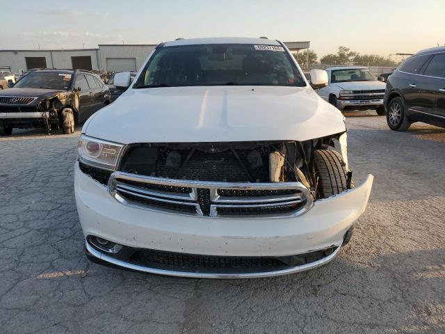 1C4RDJDG2FC709514 - 2015 DODGE DURANGO LIMITED WHITE photo 5