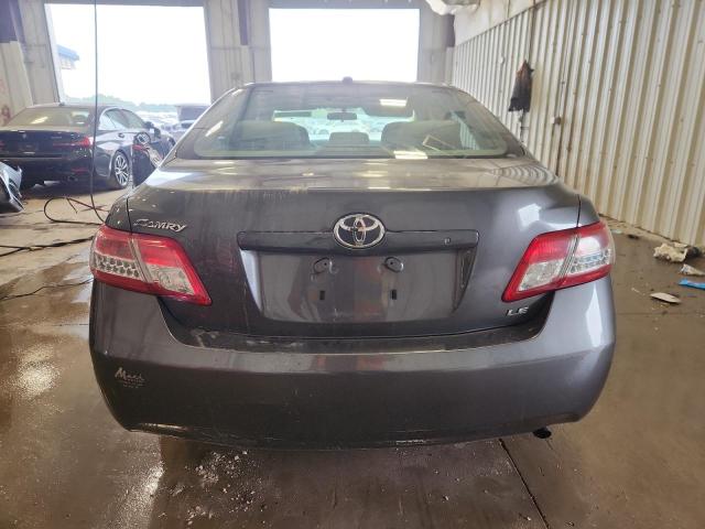 4T4BF3EKXBR119187 - 2011 TOYOTA CAMRY BASE GRAY photo 6