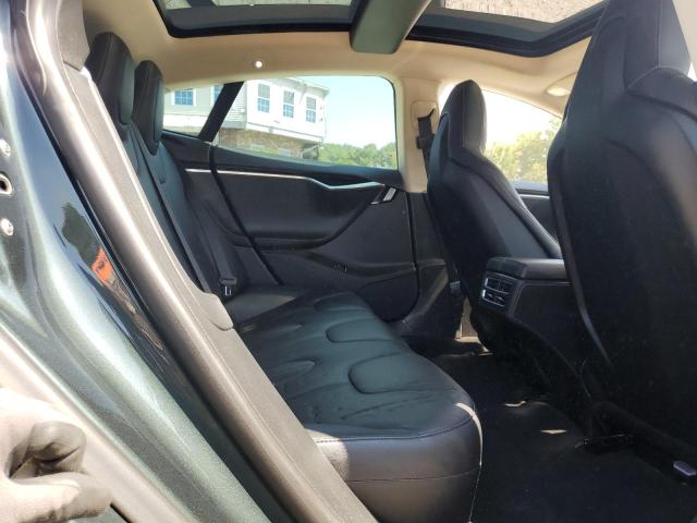 5YJSA1H10EFP55845 - 2014 TESLA MODEL S 绿色 照片 10