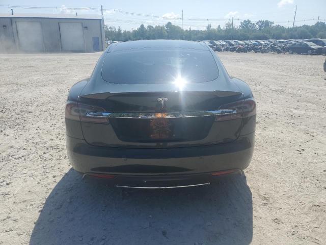 5YJSA1H10EFP55845 - 2014 TESLA MODEL S 绿色 照片 6