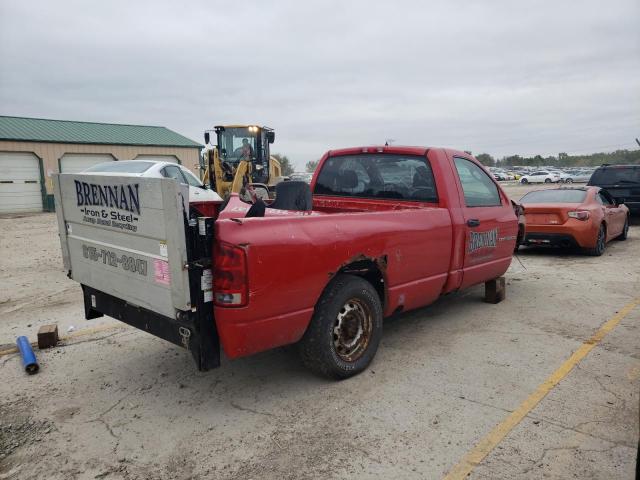 3D7KA26D53G832001 - 2003 DODGE RAM 2500 ST RED photo 3