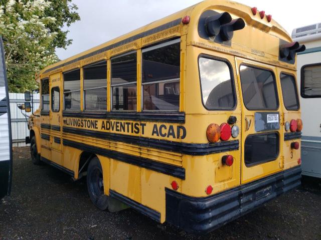 1GBKH32K1P3321723 - 1993 CHEVROLET G-P SCHOOL BUS CHASSIS YELLOW photo 2